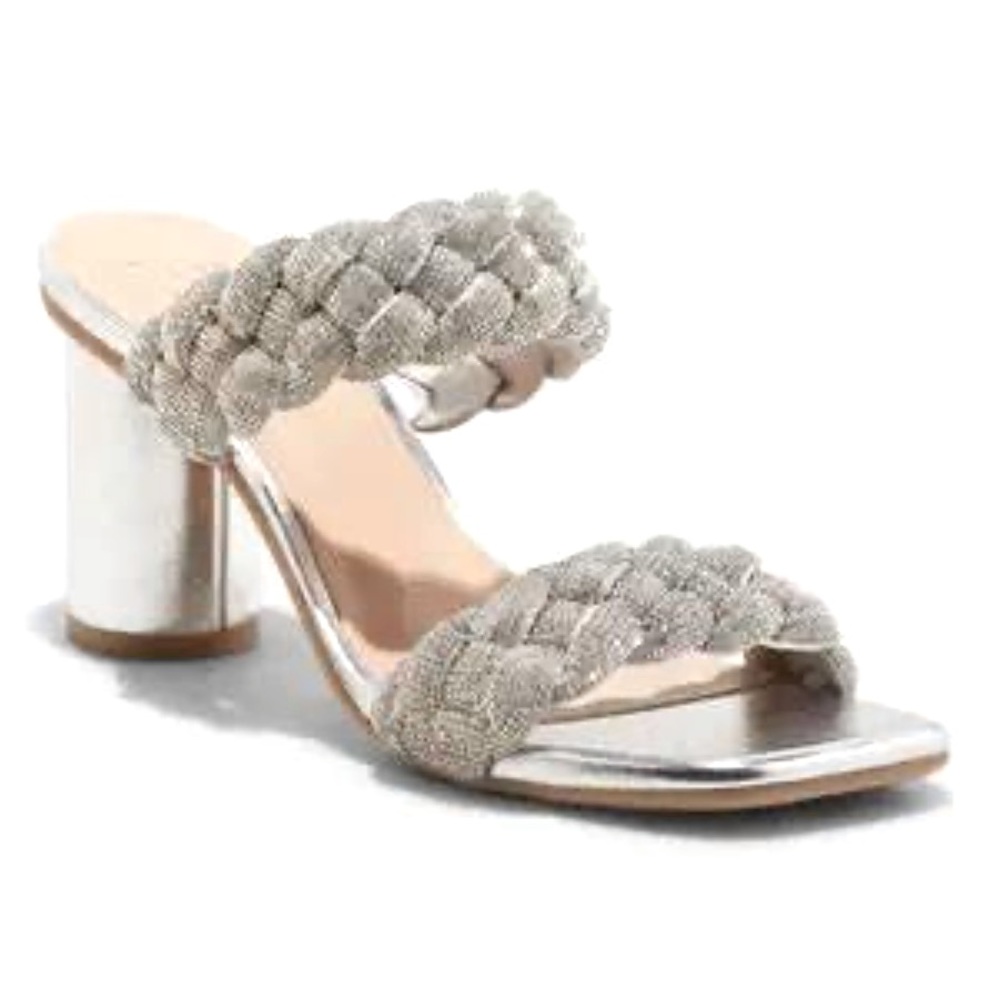 New! Hard to find! Rhinestone Basil heels by Target.